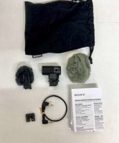 Sony ECM-G1 Shotgun Microphone for Sony MI Shoe + Windscreen + Cable