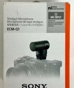 Sony ECM-G1 Shotgun Microphone for Sony MI Shoe + Windscreen + Cable - Image 3