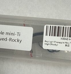 ReyLight Pineapple Mini Titanium Flashlight Rocky Pattern 10440 LED - Image 8