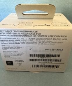 Sony LinkBuds Fit WF-LS910N True Wireless Noise Canceling Earbuds Black - Image 2
