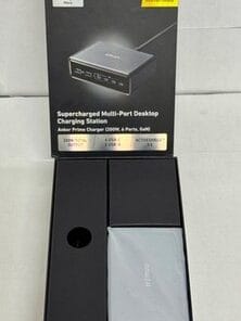 Anker Prime 200W 6-Port GaN Desktop Charger 4 USB-C 2 USB-A ActiveShield 3.0