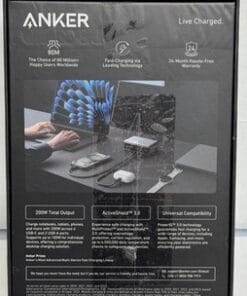 Anker Prime 200W 6-Port GaN Desktop Charger 4 USB-C 2 USB-A ActiveShield 3.0 - Image 3