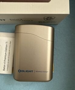 Olight Baton 4 Premium Titanium EDC Flashlight w/ Charging Case 1300LM - Image 2