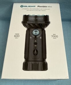 OLIGHT Marauder Mini 7000 Lumens Rechargeable LED Flashlight RGB USB