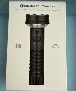 OLIGHT Prowess 5000 Lumens Rechargeable LED Flashlight Dual Light USB-C