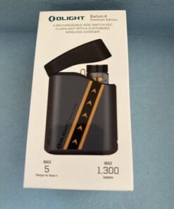 Olight Baton 4 Premium Edition Fighter Pilot 1300lm EDC Flashlight Kit