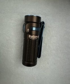 Olight Baton 4 Premium Edition Black 1300 Lumens EDC Flashlight Kit - Image 8