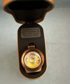 Olight Baton 4 Premium Brass Wireframe Limited Edition 1300lm Full Kit - Image 10