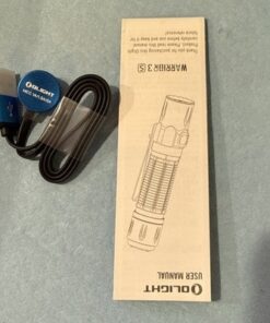 Olight Warrior 3S 2300 Lumens Tactical Flashlight Camo Dual Switch - Image 11
