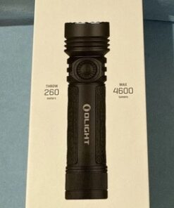 Olight Seeker 4 Pro 4600 Lumens Rechargeable LED Flashlight Black, Cool White