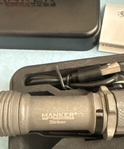 Manker Striker Mini EDC Tactical LED Flashlight USB-C Rechargeable - Image 3