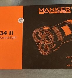 Manker MK34 II LED Flashlight 5140LM USB-C Rechargeable Searchlight - Image 2