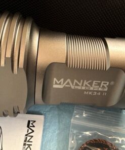 Manker MK34 II LED Flashlight 5140LM USB-C Rechargeable Searchlight - Image 4