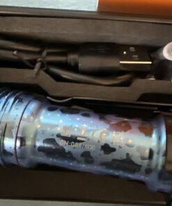 Manker Striker Ti Limited Edition Blue Tactical Flashlight USB-C 2300LM - Image 7