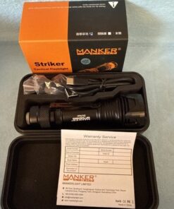 Manker Striker Limited Edition Titanium Tactical Flashlight 2300LM USB-C