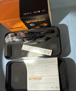 Manker Striker Limited Edition Titanium Tactical Flashlight 2300LM USB-C - Image 4