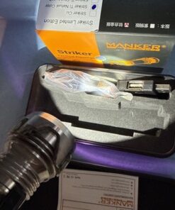 Manker Striker Titanium Flashlight 2300LM USB-C Rechargeable Tactical - Image 5