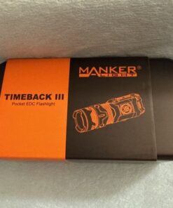 Manker Timeback III EDC Flashlight 2500LM Cool White USB Rechargeable - Image 5
