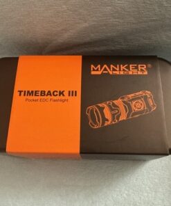 Manker Timeback III Titanium Flashlight 2500LM Cool White USB Recharge - Image 5
