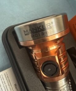 Manker MC13 II Titanium Flashlight SBT90 4000LM USB-C 600M Throw EDC - Image 3