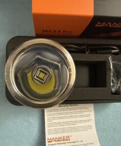 Manker MC13 II Titanium Flashlight SBT90 4000LM USB-C 600M Throw EDC - Image 5