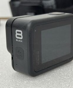 GoPro HERO8 Black 4K Action Camera Bundle w/ Battery Cable Head Strap - Image 5
