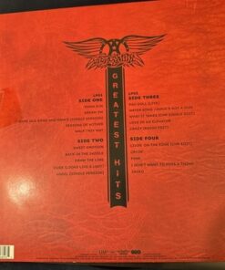Aerosmith Greatest Hits 2LP Vinyl 2023 Red Cover UMe 12” Rock EX Cond - Image 6