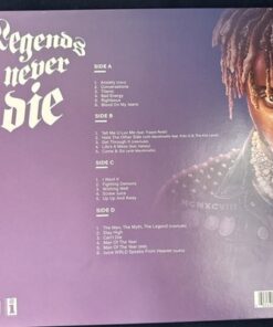 Juice WRLD Legends Never Die 2LP Vinyl Album Eternal Purple Interscope - Image 6