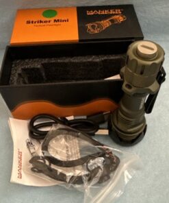 Manker Striker Mini EDC Tactical LED Flashlight 635LM 430M 14500