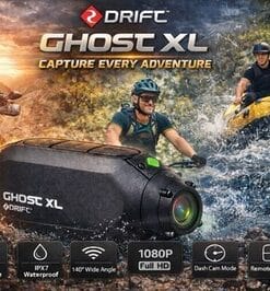 Drift Ghost XL Action Camera 1080p 30fps IPX7 WiFi 300° Lens Dash Cam 9Hr New - Image 5