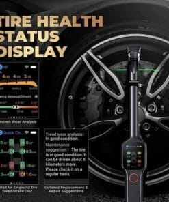 Autel MaxiTPMS TBE200E Laser Tire Tread Depth & Brake Disc Wear Tester Examiner - Image 7