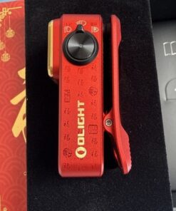 Olight Oclip Pro Fortune Snake Edition Rechargeable Clip Light Red - Image 4