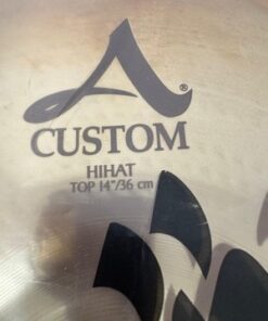 Zildjian A Custom 14” Hi-Hat Top Cymbal Brilliant (A20611) - Image 6