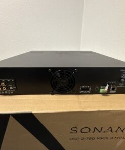 Sonance DSP 2-750 MKIII Power Amplifier 2 Channel 1500W Tested - Image 6
