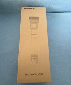 Lumintop PK25 LED Flashlight 350LM 490m Throw 2xAA Long Range Tactical - Image 6