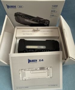 Alternative view of WUBEN X4 1500LM EDC Flashlight USB-C Rechargeable IP68 205m Beam RGB