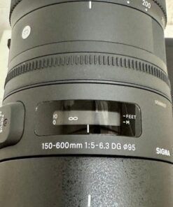 Sigma 150-600mm F5-6.3 DG OS HSM Nikon Bundle Dock Filter Bag Mono - Image 21