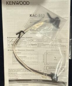 Kenwood KAC-511 Mono Amplifier 1000W Max Class D Car Sub Amp w/ Bass Remote - Image 13