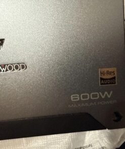 Kenwood KAC-314 4 Channel Amplifier Class D 600W Car Audio Stereo Amp Hi-Res - Image 7