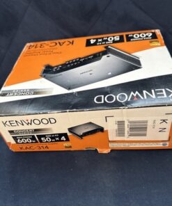 Kenwood KAC-314 4 Channel Amplifier Class D 600W Car Audio Stereo Amp Hi-Res - Image 8