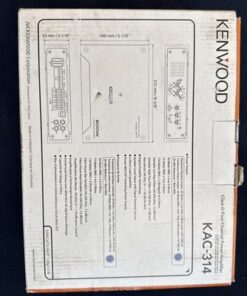 Kenwood KAC-314 4 Channel Amplifier Class D 600W Car Audio Stereo Amp Hi-Res - Image 10