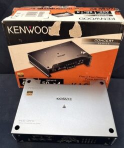 Kenwood KAC-314 4 Channel Amplifier Class D 600W Car Audio Stereo Amp Hi-Res