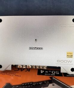 Kenwood KAC-314 4 Channel Amplifier Class D 600W Car Audio Stereo Amp Hi-Res - Image 2