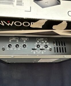 Kenwood KAC-314 4 Channel Amplifier Class D 600W Car Audio Stereo Amp Hi-Res - Image 5