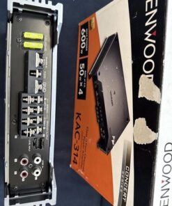 Kenwood KAC-314 4 Channel Amplifier Class D 600W Car Audio Stereo Amp Hi-Res - Image 6