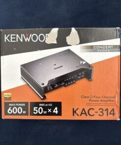 Kenwood KAC-314 4 Channel Amplifier Class D 600W Car Audio Stereo Amp Hi-Res - Image 7