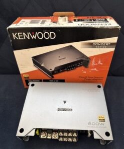 Kenwood KAC-314 4 Channel Amplifier Class D 600W Car Audio Stereo Amp Hi-Res - Image 2