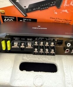 Kenwood KAC-314 4 Channel Amplifier Class D 600W Car Audio Stereo Amp Hi-Res - Image 4