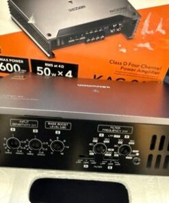 Kenwood KAC-314 4 Channel Amplifier Class D 600W Car Audio Stereo Amp Hi-Res - Image 5
