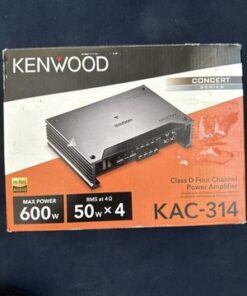 Kenwood KAC-314 4 Channel Amplifier Class D 600W Car Audio Stereo Amp Hi-Res - Image 6